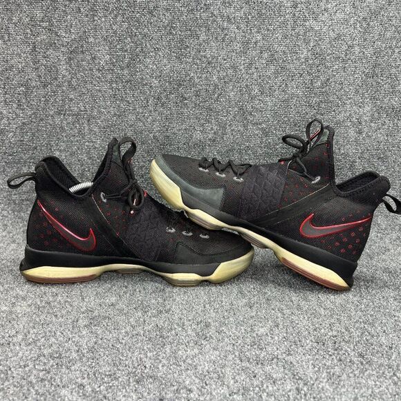 Nike Lebron 14 Bread Men's Size 12 Black Red Basketball‎ Shoes - Picture 7 of 13